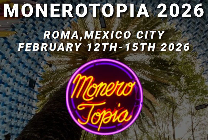 Monerotopia 2026